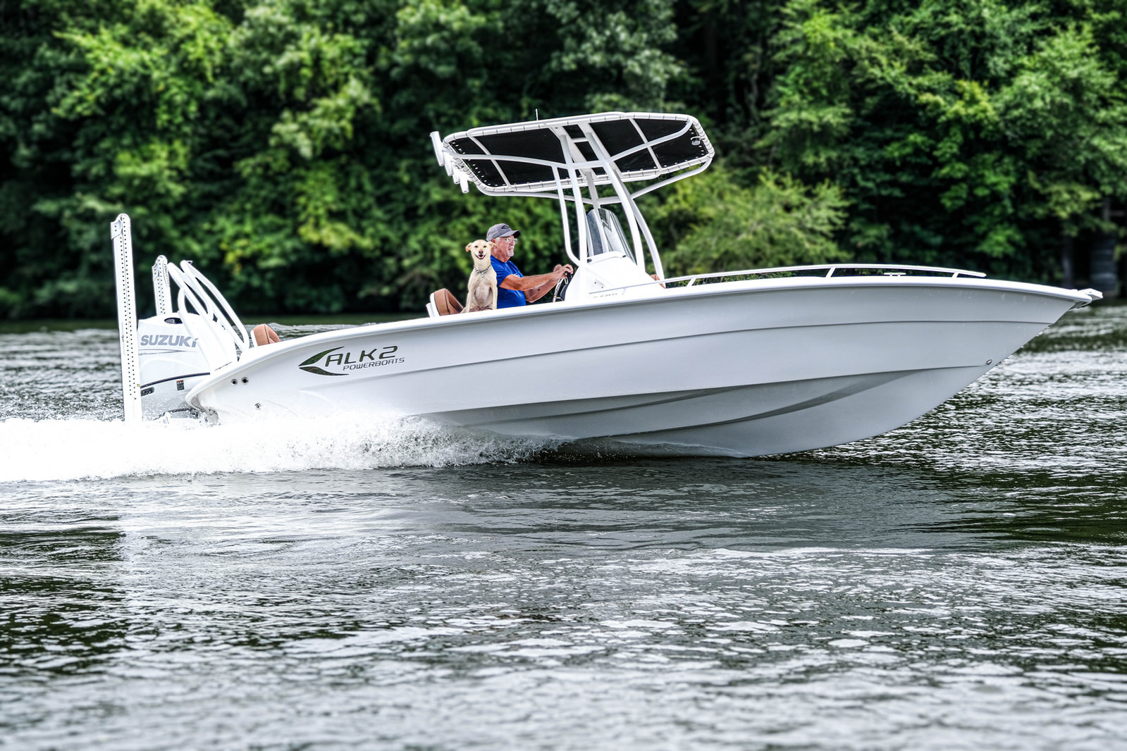 ALK2 Powerboats on the water